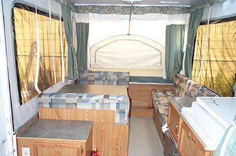 25 tent trailer interior