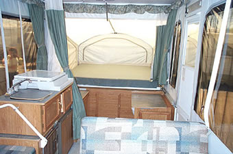 25 tent trailer interior