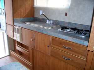 Stove and Sink