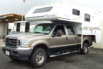 Alpenlite 935 on Ford 250HD